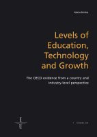 Levels of education, technology and growth