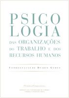 Psicologia das organizações, do trabalho e dos recursos humanos – Brochada
